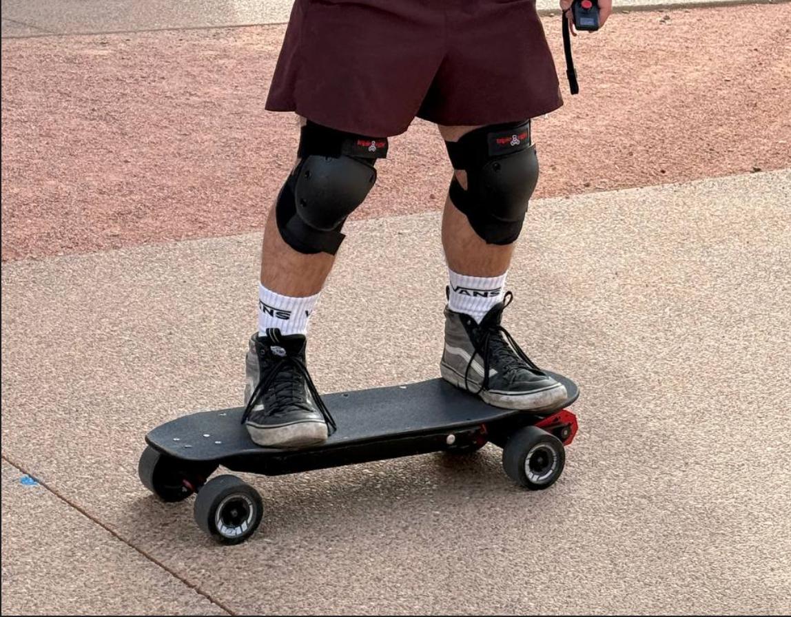 Custom electric skateboard